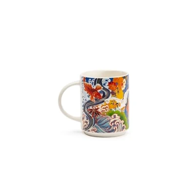 Immagine di Excelsa Kimono Set 4 Tazze Mug, Porcellana New Bone China, Capacità 300 Ml.
