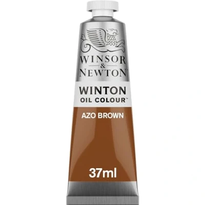 Immagine di Winsor &amp; Newton Winton Colore a Olio, AZO Braun, Ölfarbe 37ml Tube, 37 unità