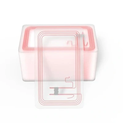 Immagine di SANPOPO 50 pezzi NFC Tag Cards,Programmabili Riscrivibili Card,Cards trasparente in PVC, Adatto a tutti i dispositivi supportati,Compatibile con TagMo Android