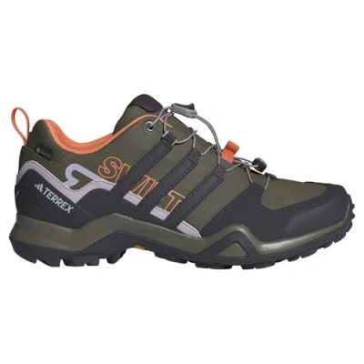 Immagine di adidas Terrex Swift R2 Gore Tex Hiking Shoes, Donna, Olive Strata/Aurora Black/Amber Tint, 36 2/3 EU