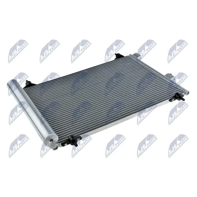 Immagine di NTY CCS PE 002 Condensatore con essiccatore Alluminio 560 PEUGEOT: 307 Hatchback, Station Wagon