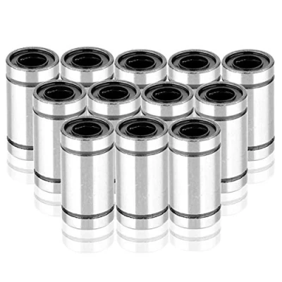 Immagine di Mengger Cuscinetti a Sfere lineari 12Pcs LM12UU 12mm movimenti boccola per Stampante Macchina CNC Parti 3D della Movimento lineare Accessorio Cuscinetto