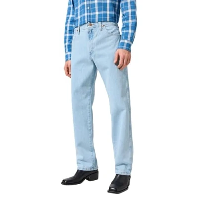 Immagine di Wrangler 13MWZ Original Regular Bootcut Fit, Straight Leg Jeans, Bleach, 34W / 32L Uomo