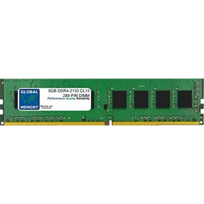Immagine di GLOBAL MEMORY Memoria RAM DDR4 2133 MHz PC4 17000 288 PIN DIMM da 8 GB Compatibile con PC Desktop/schede Madri