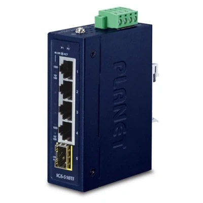 Immagine di PLANET IGS 510TF switch di rete Non gestito Gigabit Ethernet