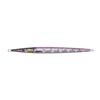 Immagine di Savage Gear Salt Needle Jig Pilker, Colore Rosa Flash Glow Dots PHP, Lunghezza e Peso: 17 cm/60 g