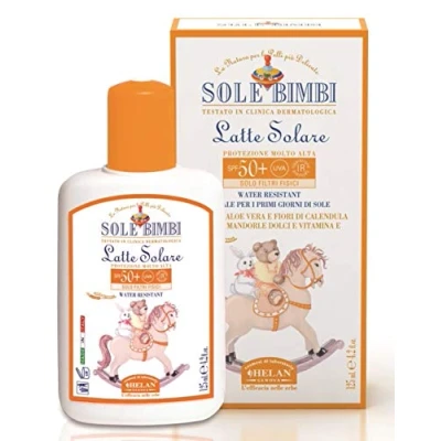 Immagine di Sole bimbi latte solare spf50+ 125 ml