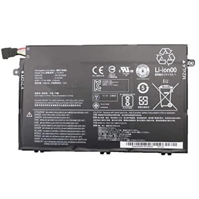 Immagine di 01AV448 SB10K97609 L17C3P51 L17M3P52 SB10K97608 01AV447 L17L3P51 01AV445 01AV446 Sostituzione della batteria del laptop per ThinkPad E480 E485 E495 E580 E585 E490 E590 E595 E14 (11.1V 45Wh)
