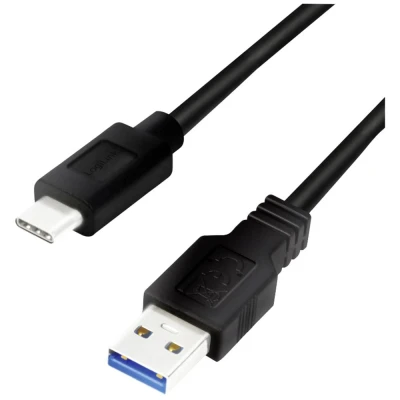 Immagine di LOGILINK CU0168 Cavo di collegamento USB 3.2 Gen 1x1, da a C™, 1 m, colore: Nero