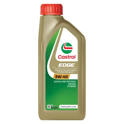 Immagine di Castrol EDGE 5W 40 1l Olio motore 15F7D5 VOLKSWAGEN: Golf 7, 4, 5, MERCEDES BENZ: Classe A, E Sedan, B, RENAULT: Clio 4