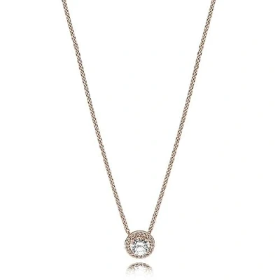 Immagine di Pandora 386240CZ 45 Ciondolo da donna in argento con zirconi Eleganza classica