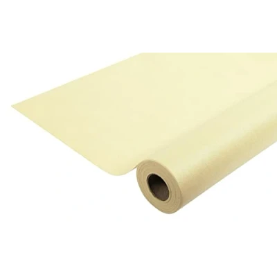 Immagine di Pro Nappe Cod. R785002I Tovaglia monouso in tessuto non Spunbond Rotolo 1,20 x 50 Mt Materiale antistrappo, idrorepellente e facile da pulire Avorio