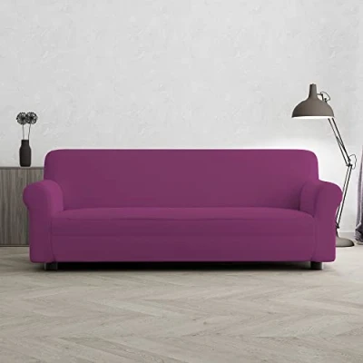 Immagine di MB HOME BASIC Copridivano “più Bello, Fucsia, 3 Posti