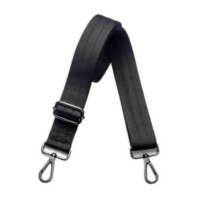 Immagine di Tracolla di ricambio per borsa a tracolla, larga e regolabile, Fibbia in metallo canna fucile 23, 1.5 inch width