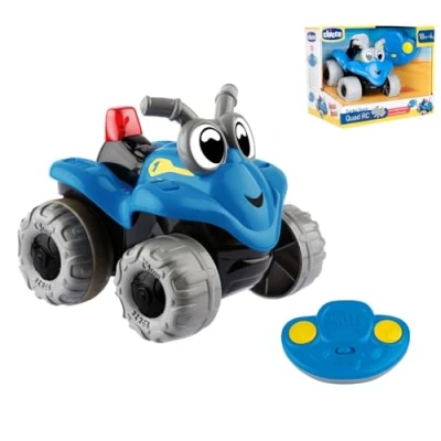 Immagine di Chicco Quad Radiocomando, Veicolo Radiocomandato a Forma di Quad, Si Muove in 2 Direzioni, Con Telecomando Ergonomico Infrarossi, 18 mesi 4 anni