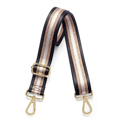 Immagine di Kolti Tracolla di ricambio per borsa a tracolla, larga e regolabile, Fibbia in oro 30, 1.5 inch width