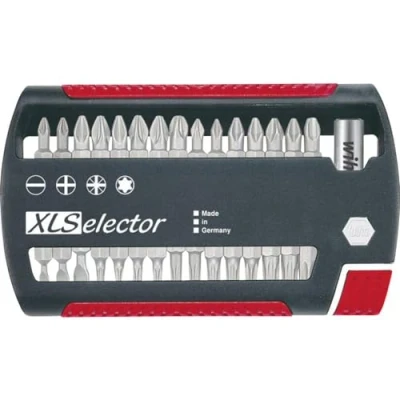 Immagine di Wiha XSelector 29417 Kit inserti 31 parti Taglio, Croce Phillips, Pozidriv, TORX interno