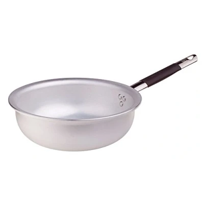 Immagine di Pentole Agnelli ALMC1111BMC36 Padella per Mantecare, Alluminio, Argento, 36 cm