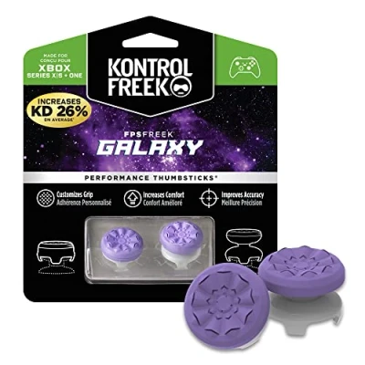 Immagine di KontrolFreek FPS Freek Galaxy Viola per Xbox One e Series X Controller 2 Levette Performance 1 alta, media