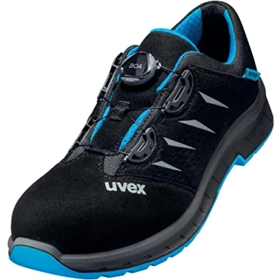 Immagine di uvex 6938 6938241 scarpe di sicurezza S1P Taglia delle (EU): 41 Nero Blu 1 Paio/a