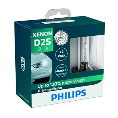 Immagine di Philips 85122XVS2 Lampadina per Fari allo Xenon X tremeVision D2S, Confezione Doppia