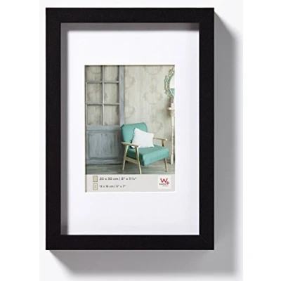 Immagine di walther design Cornice nera 40 x 60 cm Stoccolma in legno EA460B
