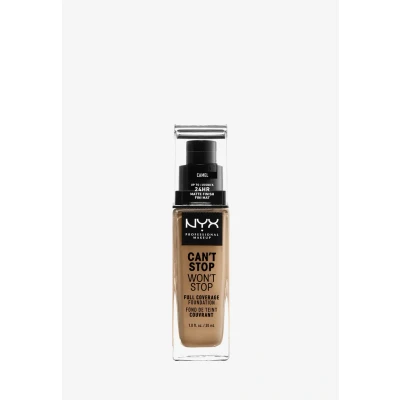 Immagine di Nyx Professional Makeup CAN&#039;T STOP WON&#039;T Foundation Fondotinta, Donna, Taglia: 30 ml, Camel