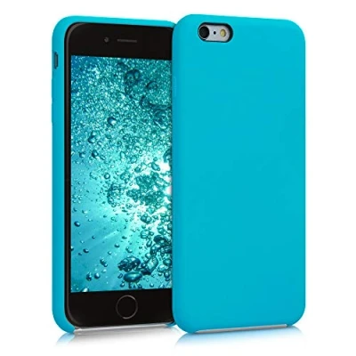 Immagine di kwmobile Cover per Apple iPhone 6 Plus / 6S Custodia Back Case Smartphone in Silicone TPU Protezione Gommata ghiaccio freddo