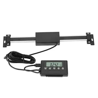 Immagine di ASHATA Lettura Digitale, 0 150 mm Digitale accurata DRO LCD remoto in Lega di Alluminio Kit Scala lineare per fresatrici o torni