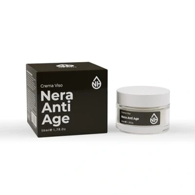 Immagine di NEW HYDRA Crema Viso Antiage Idratazione Profonda, Azione Anti Invecchiamento e Rimpolpante, con Acido Ialuronico, Vitamina Burro di Karité Adatta a Tutti i Tipi Pelle 50ml