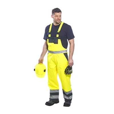 Immagine di Portwest S489 Salopette con Bretelle, Foderato, Giallo, L