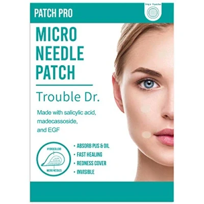 Immagine di Patch PRO MICRO NEEDLE Trouble Dr. 9 pz. Pimple Originale, Cerotti invisibili per Acne, brufoli, macchie, Dischetti Assorbimento Brufoli da curativa l&#039;acne