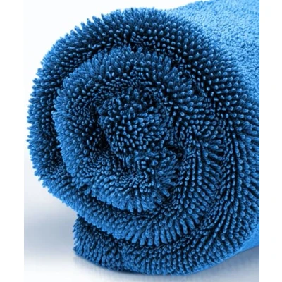Immagine di Ivality® Panno asciutto per auto, XXL, 40 x cm, ultra assorbente, 1800 g/mq, moto, tessuto in microfibra intrecciato, privo di pelucchi e vernice, la cura dell&#039;auto, colore blu