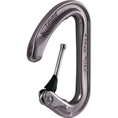 Immagine di Ange S Gris Moschettone Compact Con Sistema Light Monofil Keylock, Argento