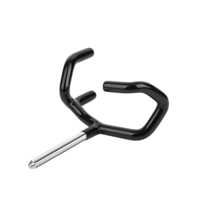 Immagine di Supporto per boom pole,Supporto in Metallo Asta di Microfono,Adattatore Montaggio Microfono su Stand C &amp; Microfono, inNero