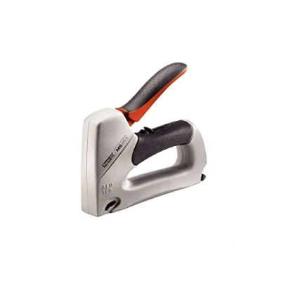 Immagine di Rapid PRO ALU853 Graffatrice Manuale 2 in 1 per Graffette n. 53 e Chiodini n.8, Dotata di Impugnatura Ergonomica, Parti Interne Acciaio Regolatore Forza a Fasi