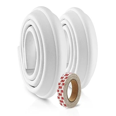 Immagine di Reer Paraspigoli Soft, 2 x 1 m, resistente ai morsi, privo di sostanze nocive, bianco