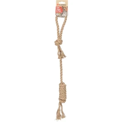 Immagine di Flamingo GC Canapa Kush Corda da TIRO 2 Nodi Marrone 52x4x3,5CM