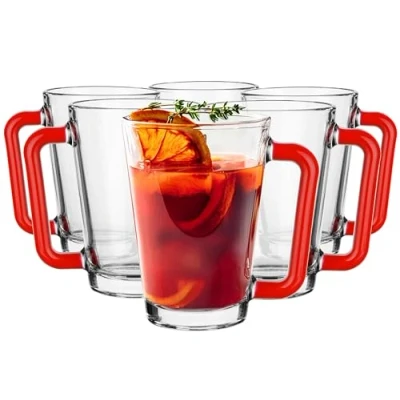 Immagine di Glasmark Set di 6 tazze Laura 250 ml triangolari