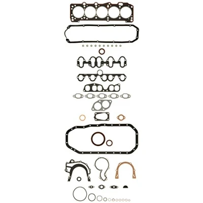 Immagine di AJUSA 50061800 Kit completo guarnizioni, Motore con guarnizione testata, tenuta stelo valvola FIBERMAX