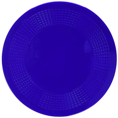 Immagine di Dycem Non Slip Round Pad 14 cm, Blue, Precut Adhering Pad, Grip Assistance, Toxic, Prevents Objects From Sliding or Rolling, Ideal for Cups, Plates, &amp; Eating Utensils
