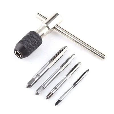 Immagine di 5Pz/ Set 1 Chiave + 4 Maschi a Scanalature Diritte Adatto per M3 / M4 M5 M6