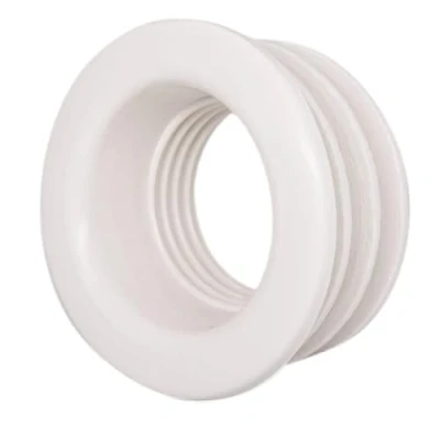 Immagine di SKIR&#039;CO 5 manicotti in gomma per tubi di scarico, 56 x 40 mm, adattatori tubi, riduttori gomma, colore: bianco