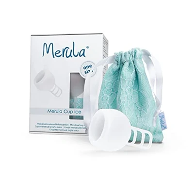 Immagine di Merula Cup ice (trasparente) &quot;one size&quot; Coppetta mestruale in silicone medicale