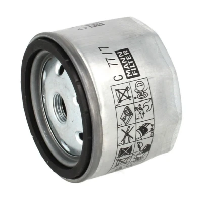 Immagine di Filtro olio, turbocompressore MANN FILTER C 77/7