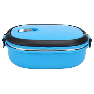 Immagine di Porta pranzo Termico, Contenitore termico per cibo, 900 ml alimenti portatile con scatola il termica in acciaio inossidabile isolamento monostrato picnic all&#039;aperto