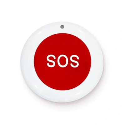 Immagine di seQrell, SOS Button per allarme casa senza fili, Beghelli salvalavita anziani, Pulsante domestico seQrell. SQSOS02