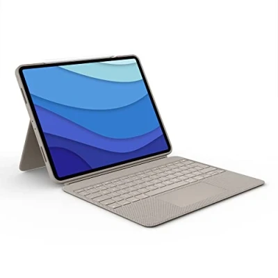 Immagine di Logitech Combo Touch per iPad Pro 12,9 pollici (5a generazione) QWERTY