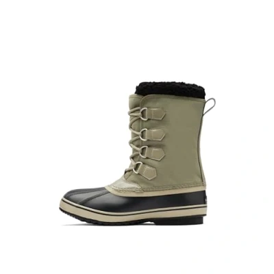 Immagine di Sorel 1964 Pac Nylon WP, Stivali da Neve Impermeabili, Uomo, Sage/Dark Moss 2024/2025, 46 EU
