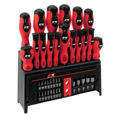 Immagine di PERFORMANCE TOOL Set di cacciaviti 39pc w/Rack (W1727), Utensili manuali